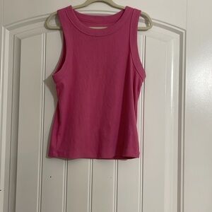 Old navy pink tank size small